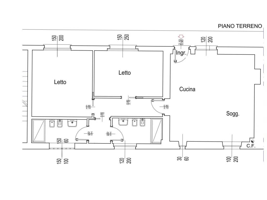 appartamento in vendita a Cornate d'Adda in zona Colnago