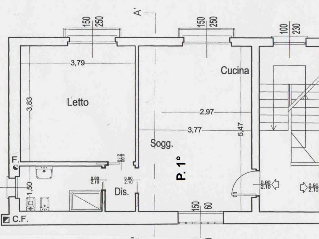 appartamento in vendita a Cornate d'Adda in zona Colnago