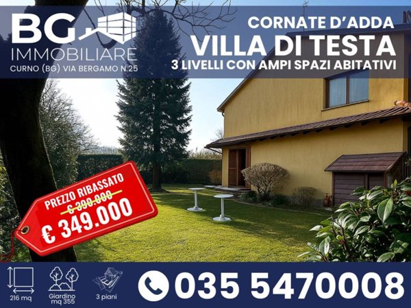 casa indipendente in vendita a Cornate d'Adda