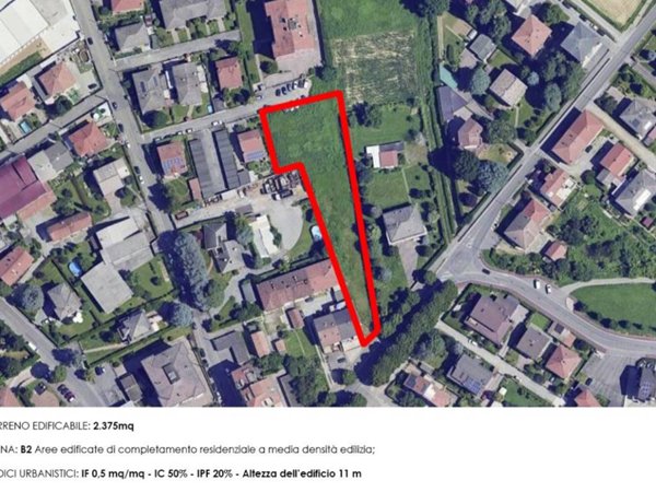 terreno edificabile in vendita a Cornate d'Adda