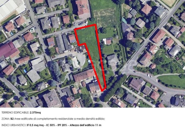 terreno edificabile in vendita a Cornate d'Adda
