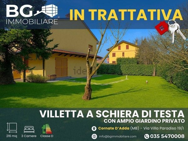 casa indipendente in vendita a Cornate d'Adda