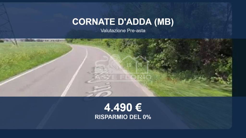 terreno edificabile in vendita a Cornate d'Adda