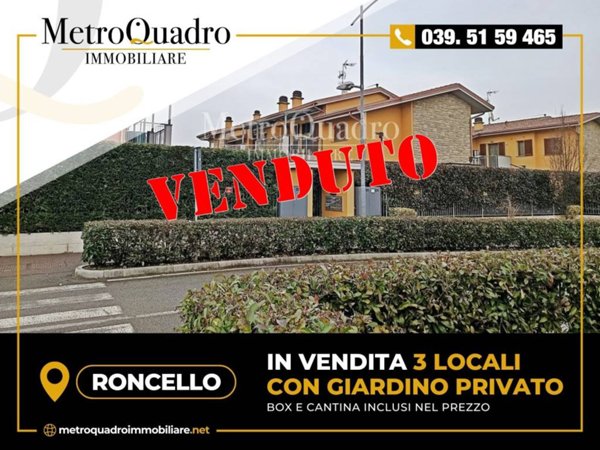 appartamento in vendita a Roncello