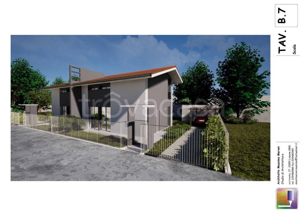 casa indipendente in vendita a Roncello