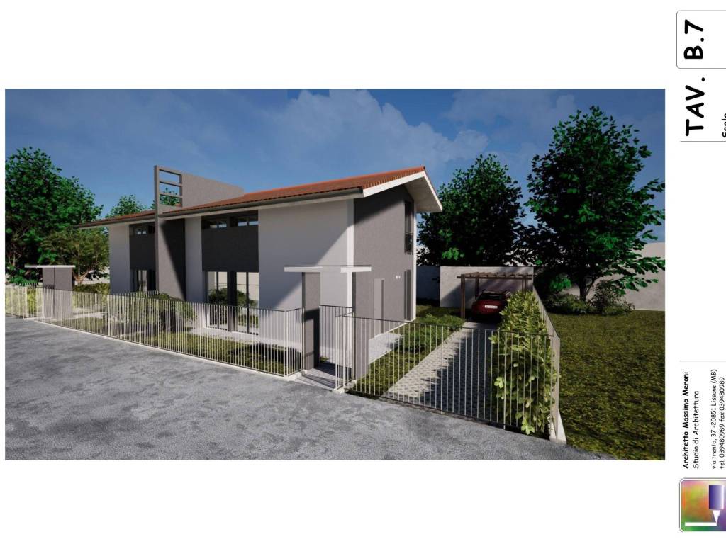 casa indipendente in vendita a Roncello