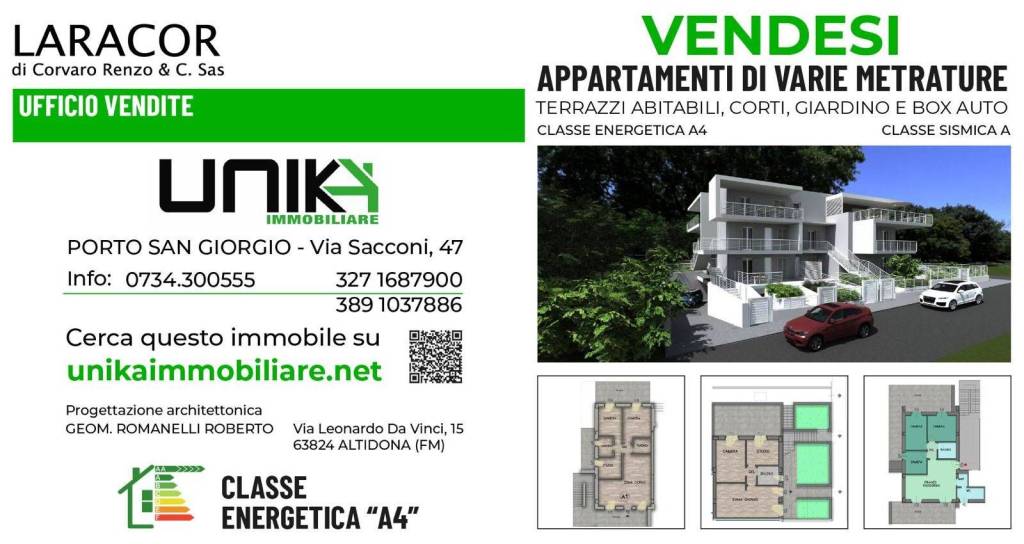 appartamento in vendita ad Altidona in zona Marina di Altidona