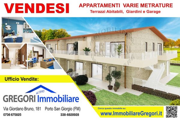appartamento in vendita ad Altidona in zona Marina di Altidona