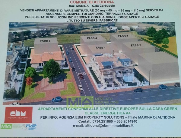appartamento in vendita ad Altidona in zona Marina di Altidona
