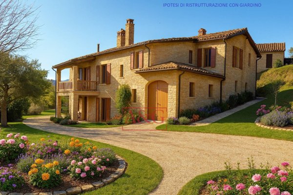 casa indipendente in vendita ad Amandola in zona Le Piane