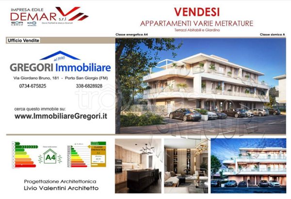 appartamento in vendita a Fermo in zona Salvano