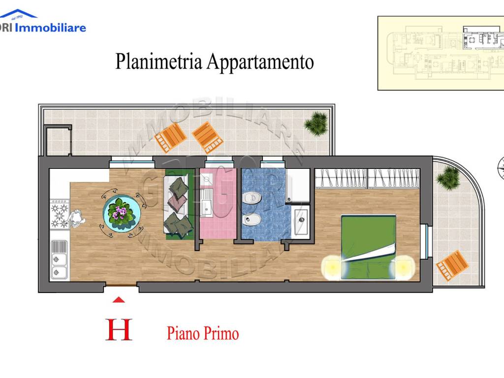 appartamento in vendita a Fermo in zona Camera