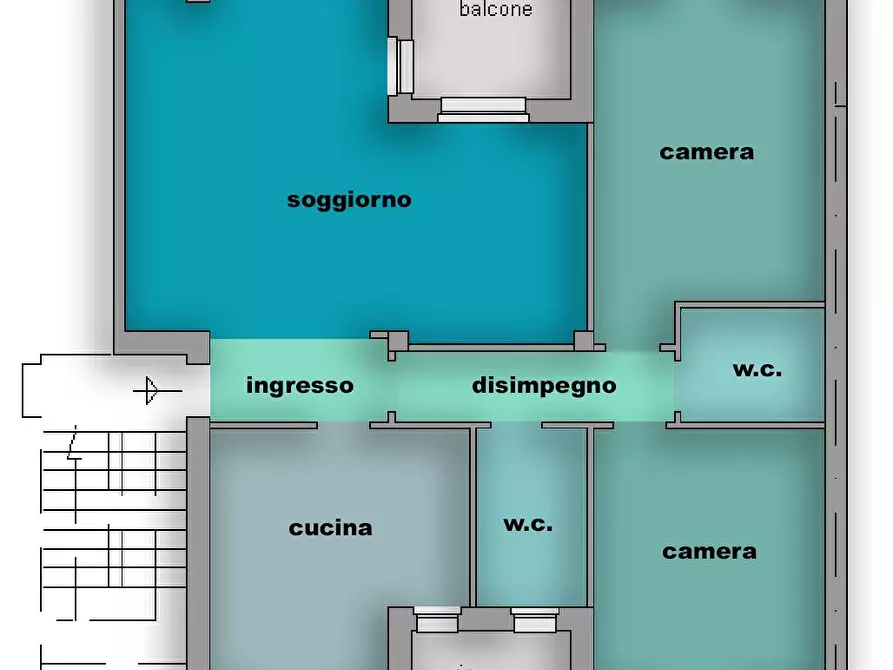 appartamento in vendita a Fermo in zona Santa Petronilla