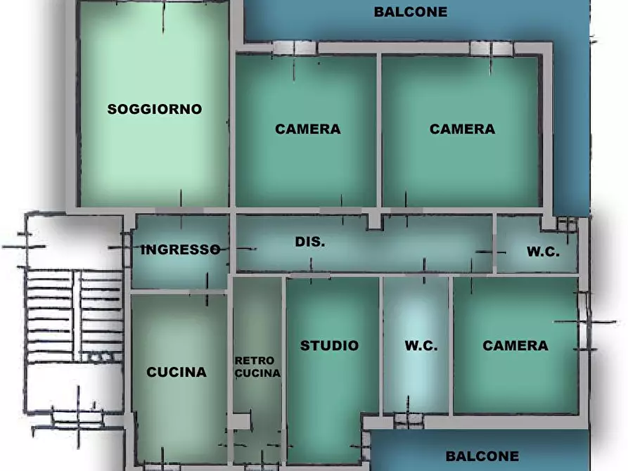 appartamento in vendita a Fermo in zona Camera