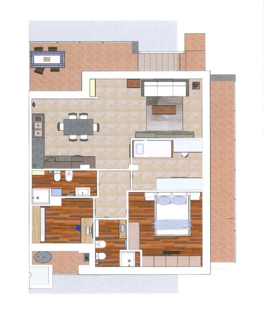 appartamento in vendita a Fermo in zona Salvano