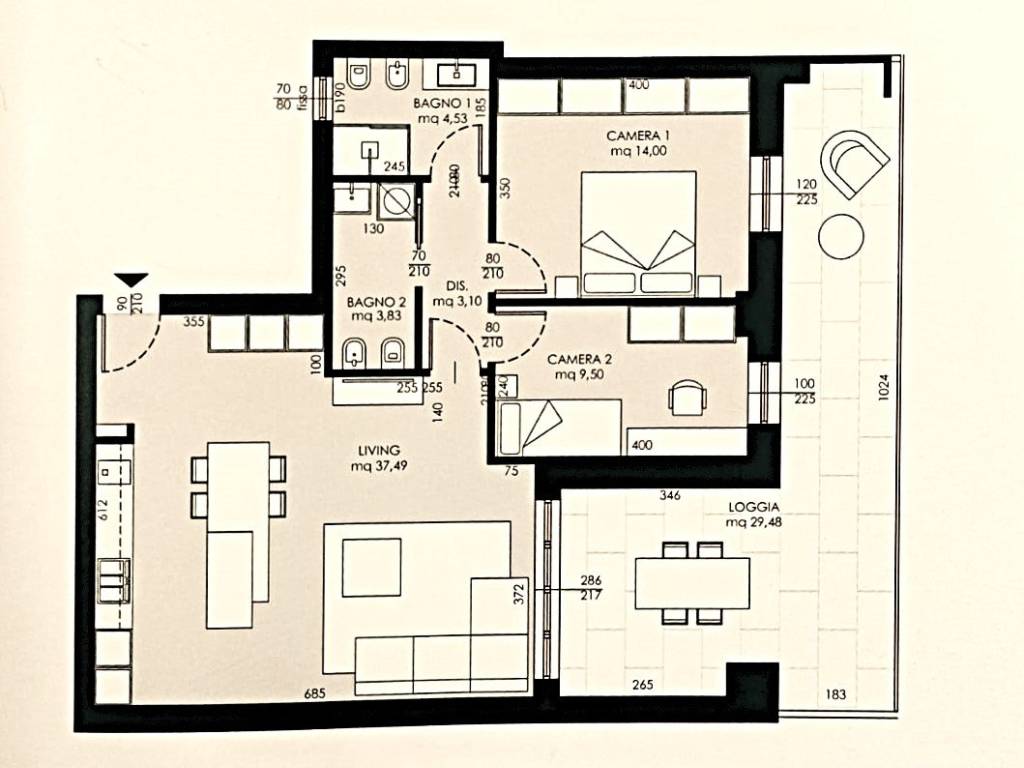 appartamento in vendita a Fermo