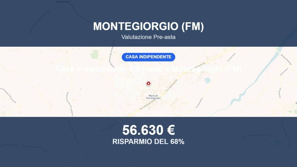 casa indipendente in vendita a Montegiorgio in zona Croce di via