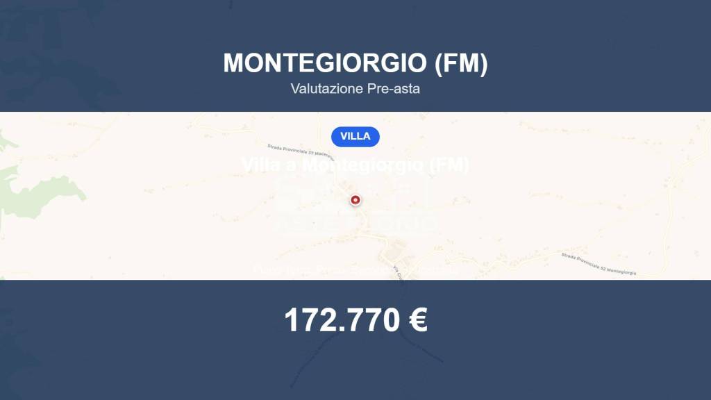 casa indipendente in vendita a Montegiorgio