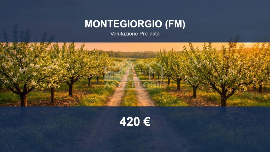terreno edificabile in vendita a Montegiorgio in zona Monte Verde