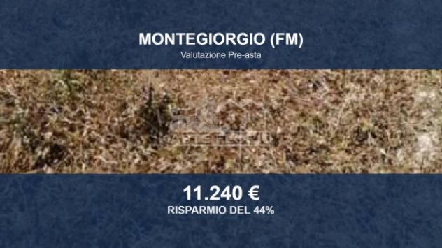 terreno edificabile in vendita a Montegiorgio in zona Alteta