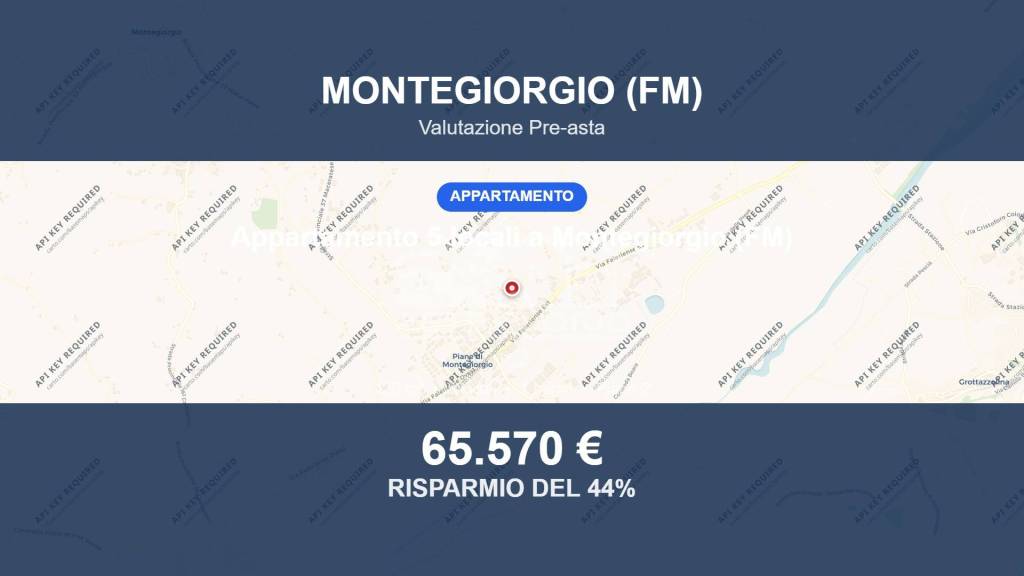 appartamento in vendita a Montegiorgio in zona Monte Verde