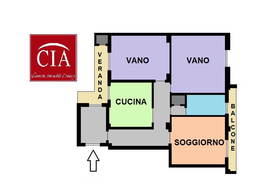 appartamento in vendita a Montegranaro