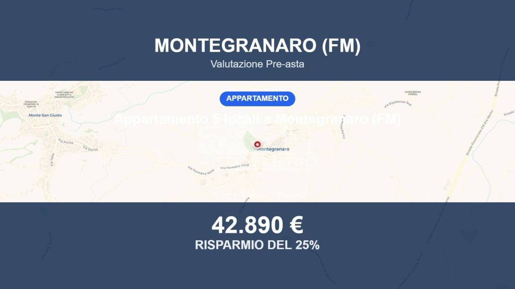 appartamento in vendita a Montegranaro