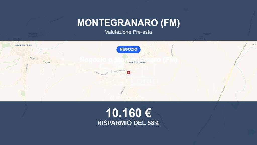 negozio in vendita a Montegranaro