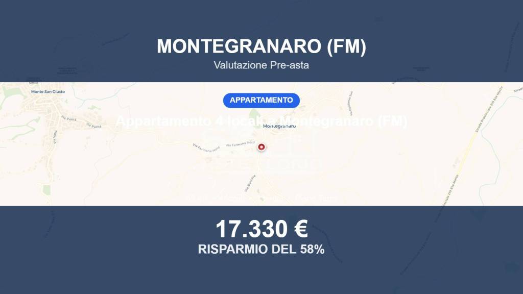appartamento in vendita a Montegranaro