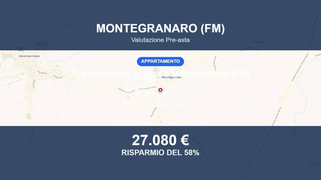 appartamento in vendita a Montegranaro