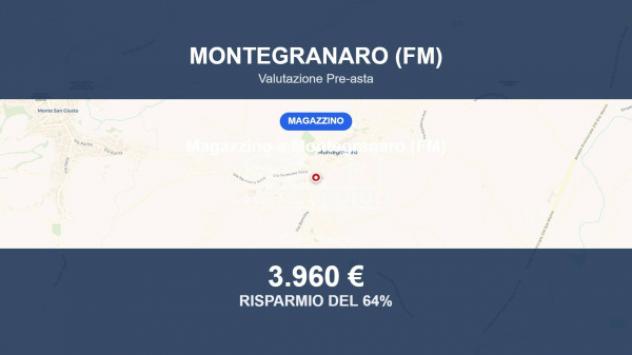 locale commerciale in vendita a Montegranaro