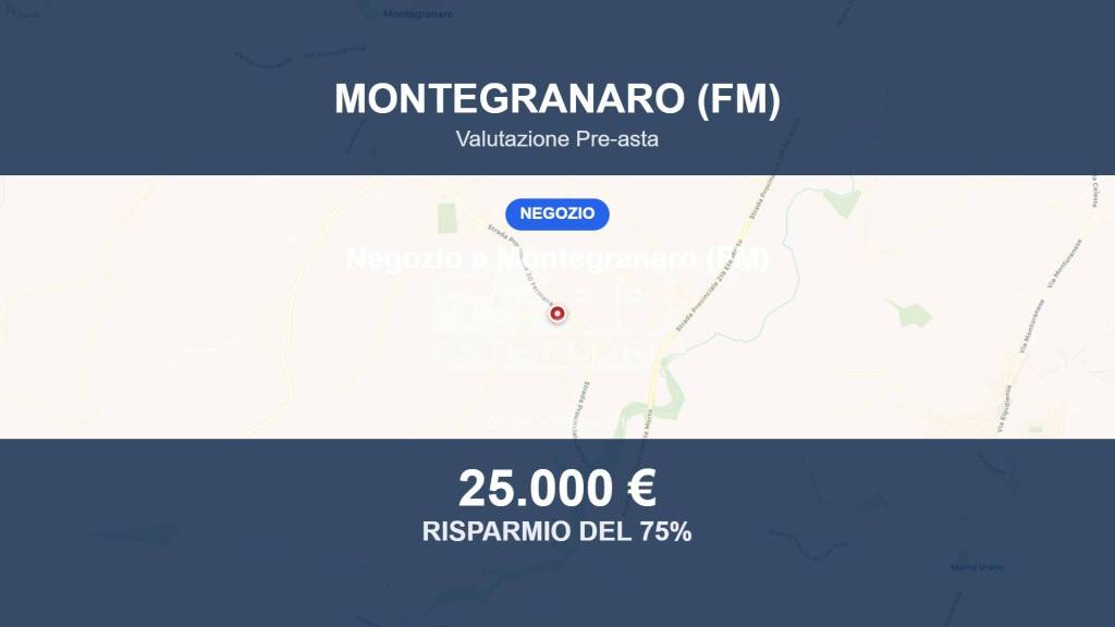 negozio in vendita a Montegranaro in zona Santa Leandra