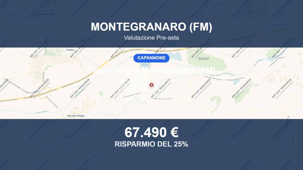 locale commerciale in vendita a Montegranaro in zona San Tommaso
