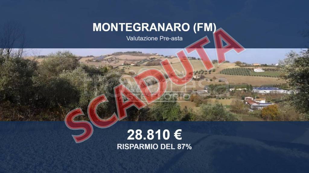 terreno agricolo in vendita a Montegranaro in zona Santa Leandra