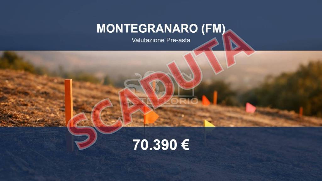 terreno in vendita a Montegranaro in zona Villa Luciani