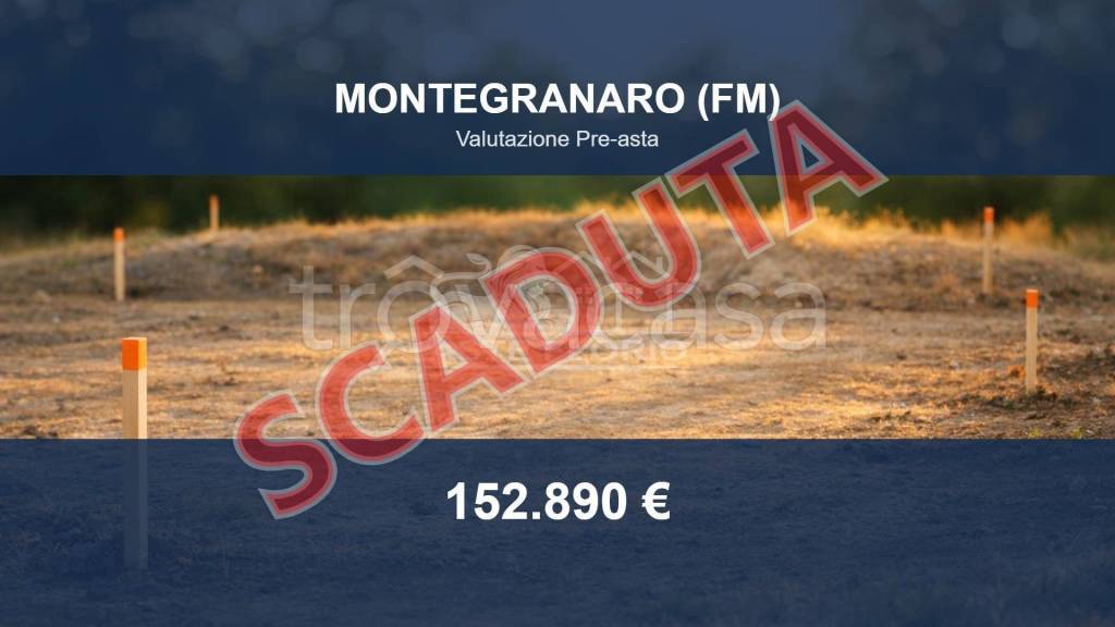 terreno in vendita a Montegranaro in zona Villa Luciani