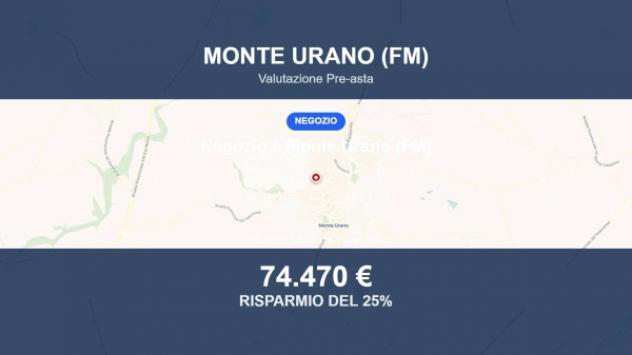 negozio in vendita a Monte Urano