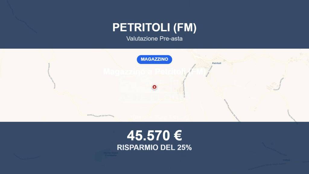 locale commerciale in vendita a Petritoli