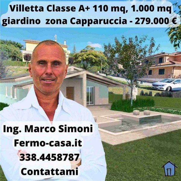 casa indipendente in vendita a Ponzano di Fermo in zona Capparuccia