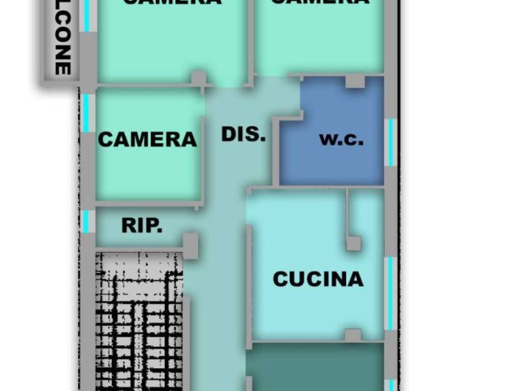 appartamento in vendita a Porto San Giorgio