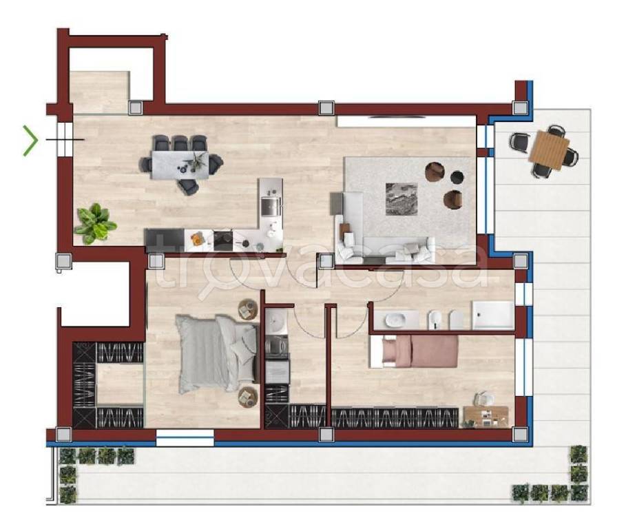 appartamento in vendita a Porto San Giorgio