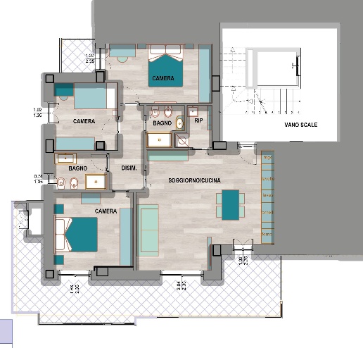 appartamento in vendita a Porto San Giorgio