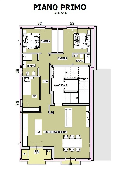 appartamento in vendita a Porto San Giorgio