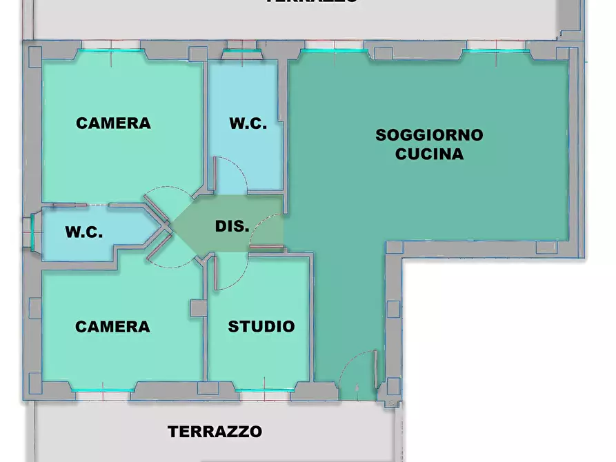 appartamento in vendita a Porto San Giorgio