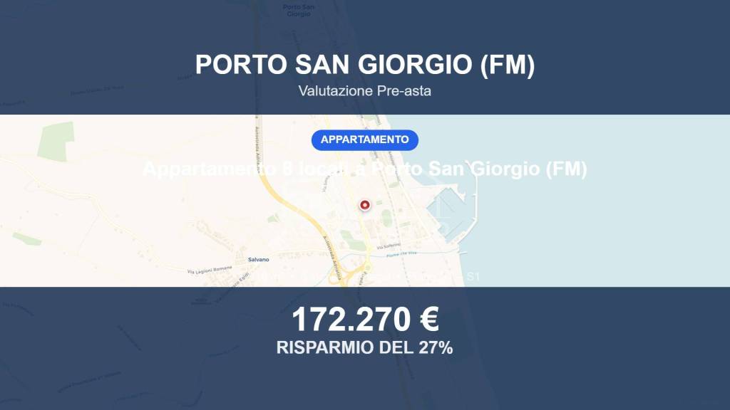 appartamento in vendita a Porto San Giorgio