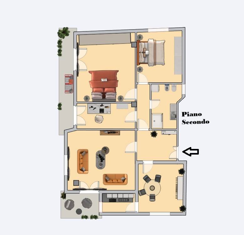 appartamento in vendita a Porto San Giorgio