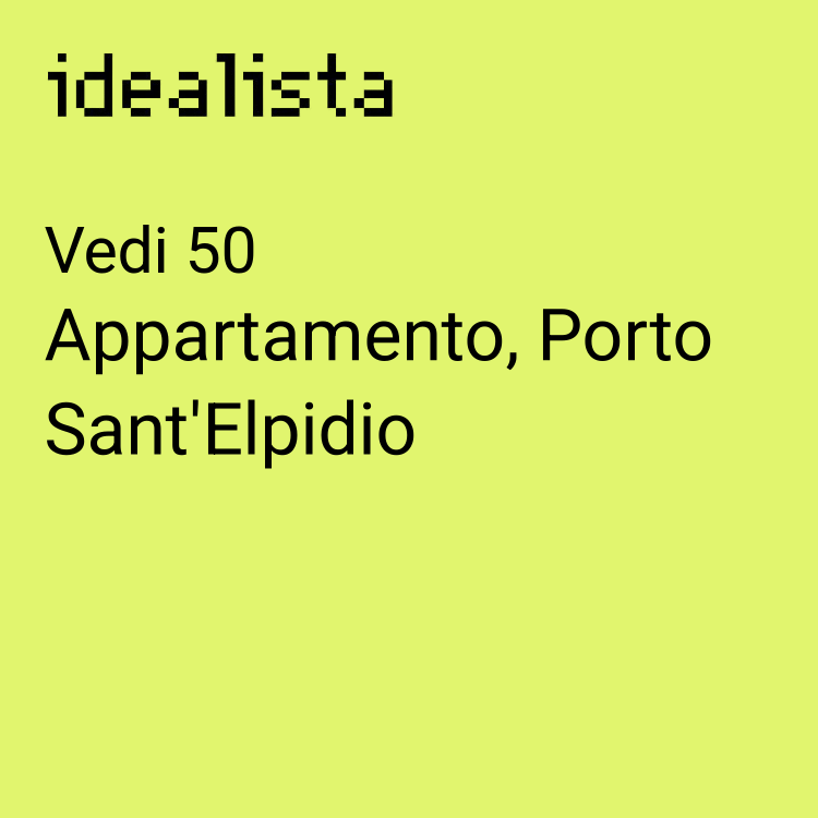 appartamento in vendita a Porto Sant'Elpidio