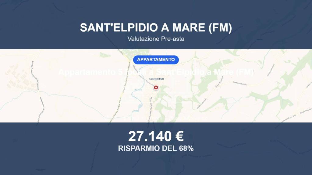 appartamento in vendita a Sant'Elpidio a Mare in zona Casette d'Ete