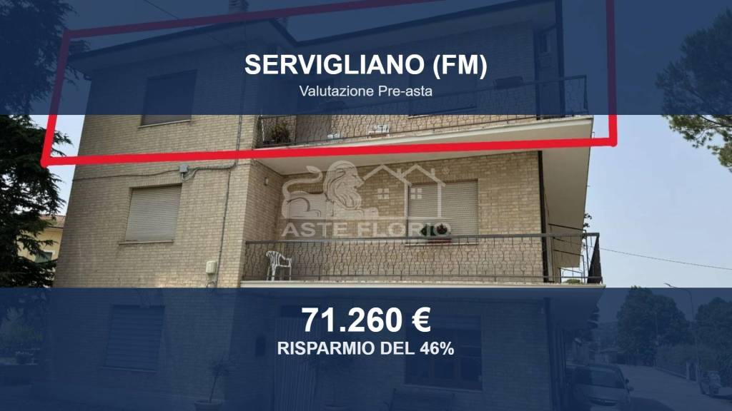 appartamento in vendita a Servigliano