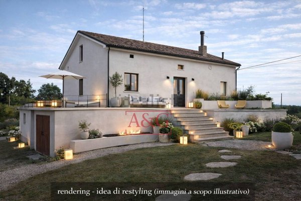 casale in vendita a Smerillo in zona San Martino al Faggio